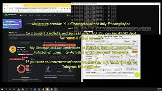 Sniping Unicrypt V6-Round 0 In Real Project #pinksale  #papasale #hdl-tool