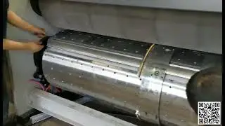 How to adjust box height?(slotting attachment on rotary die-cutter) #xinyu #printer #diace