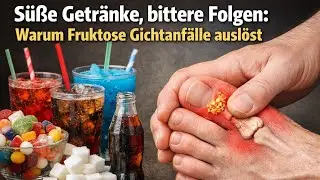 Saft ist kein Wasser: Wie Zuckergetränke den Harnsäurespiegel hochtreiben