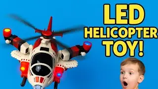 Amazing LED Helicopter Toy for Kids | Light-Up Flying Fun #HelicopterToy #LEDHelicopter #Toy