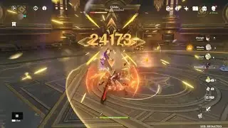 Genshin Impact Albedo C0 level 90 Solar Isotama Defense Build