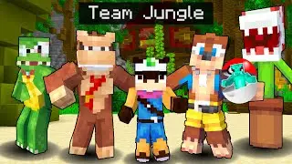 Meet Smash TEAM JUNGLE In Minecraft 🐵🍌 Smash Bros Adventures [7]