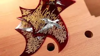 Gibson Master Luthier Demonstrates Pickguard Engraving at NAMM 2019