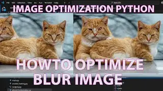 how to make AI tool image optimization using python