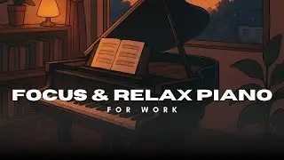 Relaxing Piano Music for Work & Focus | Calm Lofi Instrumental Background