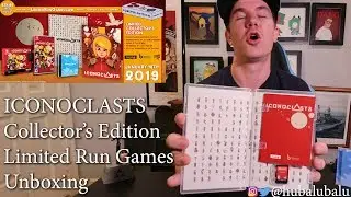 ICONOCLASTS Collector's Edition - #25 Limited Run Games Nintendo Switch Unboxing
