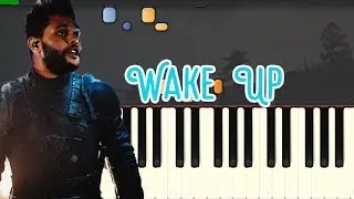 🎹 travis scott - wake up (Piano Tutorial Synthesia)❤️♫