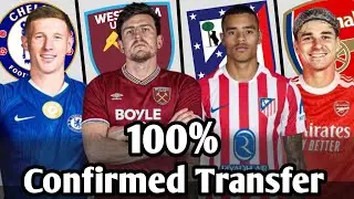 100% Confirmed Transfer News 2026 ✅ FT. Maguire to West Ham, Alvarez to Arsenal, Greenwood...🤯🔥