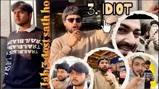 Public में दोस्तों ने मचा दिया बवाल 🤯 | Funny Vlog | Friends Masti in Public || #owaishkevlog 