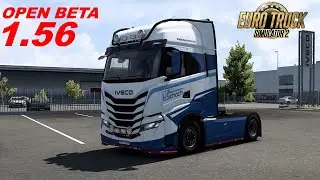 Бета-версия 1.56 / 1.56 Open Beta.#ETS2#EuroTruckSimulator2