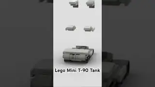 Lego Mini T-90 Tank #legomilitary #legoarmy #military #t90 #legotank #tank #t90tank #legomini