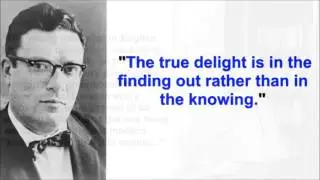 Feynman and Asimov on the scientific method