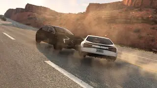 Реалистичные Аварии в BeamNG.Drive. #2