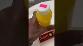 Fresh squeezed orange juice turkey bacon scrambled egg sandwich supreme NO breAKs ￼￼