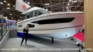 Jeanneau MERRY FISHER 1095 FLY visite à bord - bateau moteur