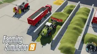 How to Make Silage | Harvesting Corn for Silage | FS19 | Farming Simulator 19