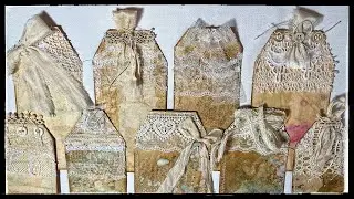 Tutorial - Tags - Lace Accents - Junk Journal