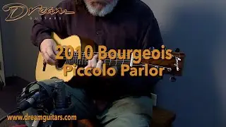 2010 Bourgeois Piccolo Parlor, Mahogany & Adirondack Spruce