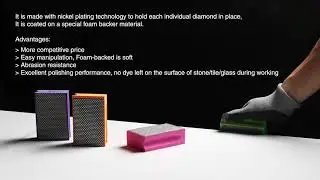 DIAMOND HAND POLISHING PAD