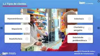 Tipos de clientes (y clientas). TFP Disposición y Venta U5