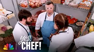 Special Ingredients Spark Drama Between Two Chefs | Yes, Chef! | NBC