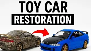 From Broken to Stunning! Old Toy Car Restored Into a Brand New Supercar 🔥