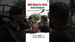 IBPS Clerk Exam Analysis Student Review 🤩