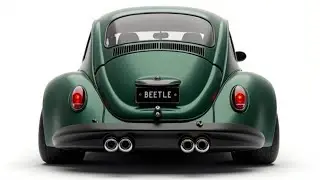 2025 Volkswagen Beetle Dark Green &ndash; Classic Charm Meets Modern Elegance | Full Review!