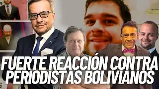 JULIO RÍOS | REACCIÓN A LA FALTA DE RESPETO DE PERIODISTAS BOLIVIANOS CON VALENTIN FLETCHER