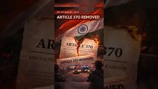 Article 370 | #shorts #shortsfeed #yt #article370 #facts #geopolitics #india #jammukashmir #ytshorts