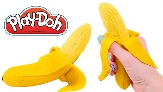 Playdoh Banana - How to make a Play-Doh Banana - DCTC DIY Kid Videos