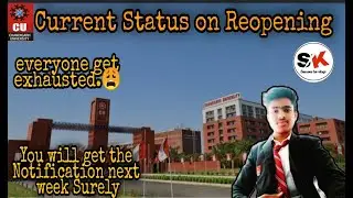 Chandigarh University Re-Open Update #Reopen #lpureopen#cureopen #Chandigarhuniversity#sameerkevlogs