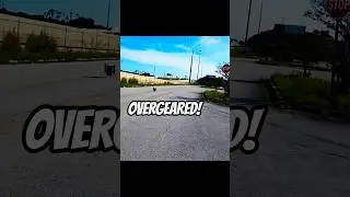 OVER GEARED! 😆😆😆 #sendit #fullsend #rcbashing #rcbasher #teamcorally #rcfun #goodtimes