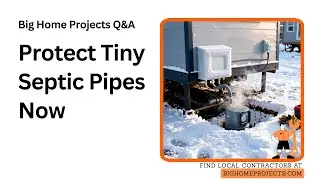 Tiny House Septic Frost Line Heat Tracing Guide