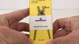 Bergeon 6160 Pliers for removing pushers and correctors chronograph watches tool