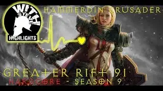 [HARDCORE] S9 Hammerdin Crusader GR91 Tethrys - POWER PYLON