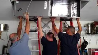 Installing the New Air Handler Part 1 - Video Clip 22
