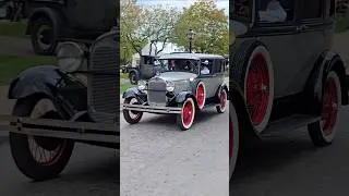 1929 Ford Model A Classic Car Drive By Engine Sound Old Car Festival Greenfield Village 2025