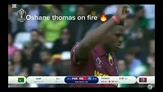 Oshane thomas fire 🔥 bowling 
