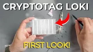 CRYPTOTAG LOKI Unboxing in 4K 🔐 | Titanium Seed Phrase Storage First Look!