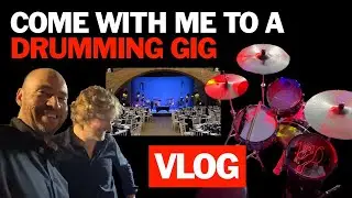 DAY IN THE LIFE AS A DRUMMER - gig VLOG