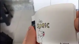 FLIPBOOK pikachu dan&ccedil;ando (presente de anivers&aacute;rio)