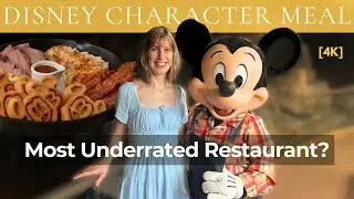 Disney's Garden Grill Character Breakfast in Epcot [4K] Disney Dining Review, Disney World Vlog
