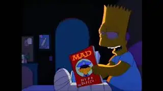 The Simpsons - Bart's Mad Magazine Laugh