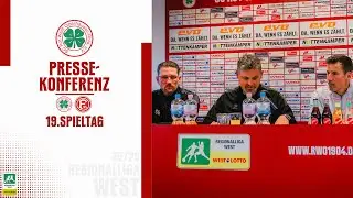 Pressekonferenz RWO - Fortuna Düsseldorf U23