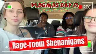 RAGE-ROOM SHENANIGANS & SIDE MISSIONS | VLOGMAS DAY 13