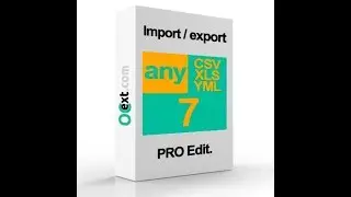 Импорт в OpenCart CSV, DSV, XLS anyCSV/XLS/YML 7 часть 4