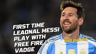 || First time messi play with free fire😱😱||Jode😘😍||