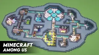 Minecraft: Among Us The Skeld Map | Among Us in Minecraft [WORLD DOWNLOAD]
