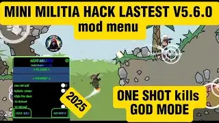 Mini Militia New Mod Menu Version 5.6.0 Free Download link (MediaFire